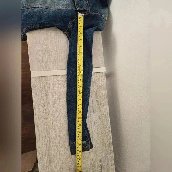 Ecko Red Eckored Womens Denim Stonewashed Jacket Size Extra Small XS - Picture 6 of 6